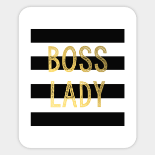 Boss Lady Wall Art Sticker